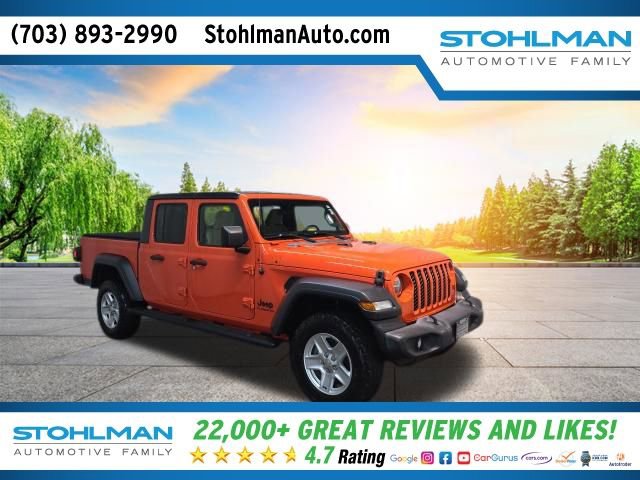 Used 2020 Jeep Gladiator Sport w/ Quick Order Package 24S AWD/4WD image 2