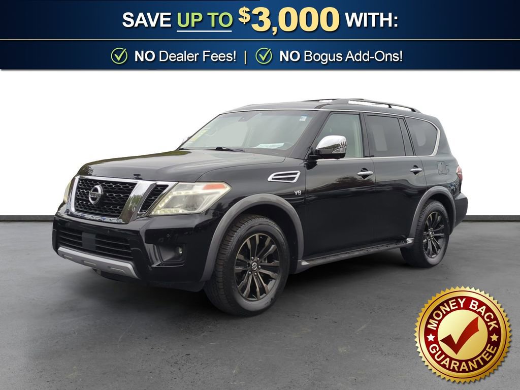 Used 2017 Nissan Armada Platinum w/ Captain Seat Package image 1
