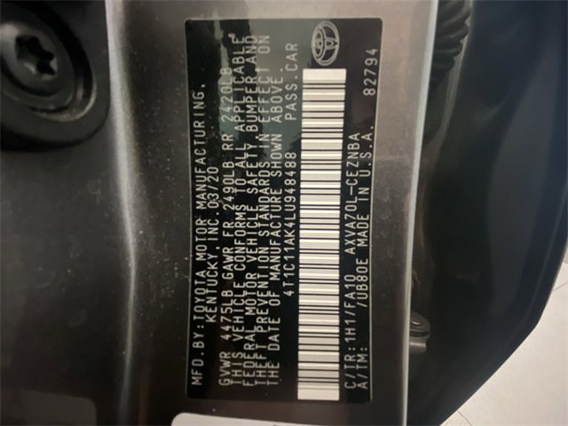 Used 2020 Toyota Camry LE image 27