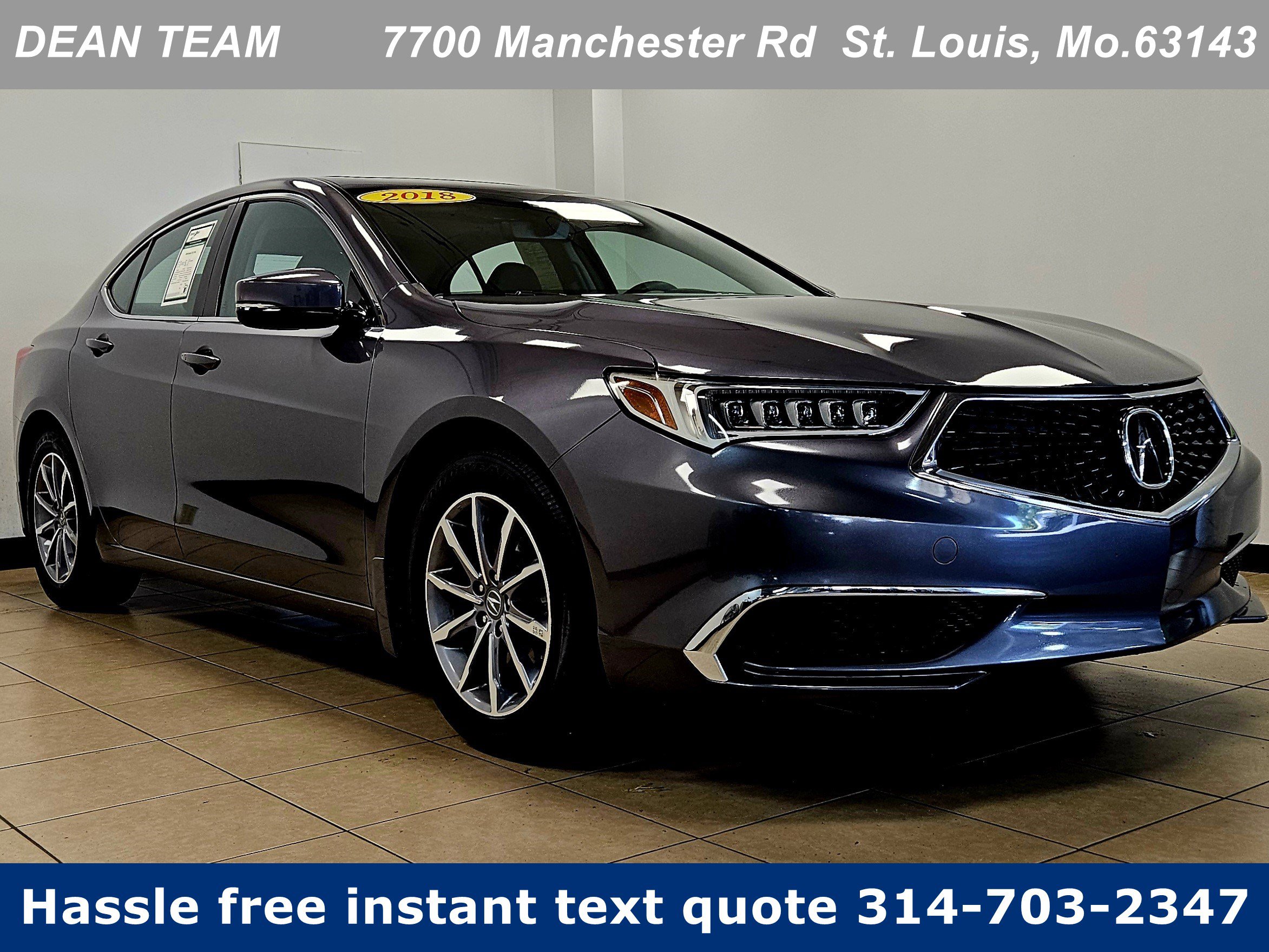Used 2018 Acura TLX