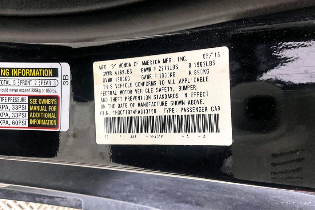 Used 2015 Honda Accord LX-S image 25