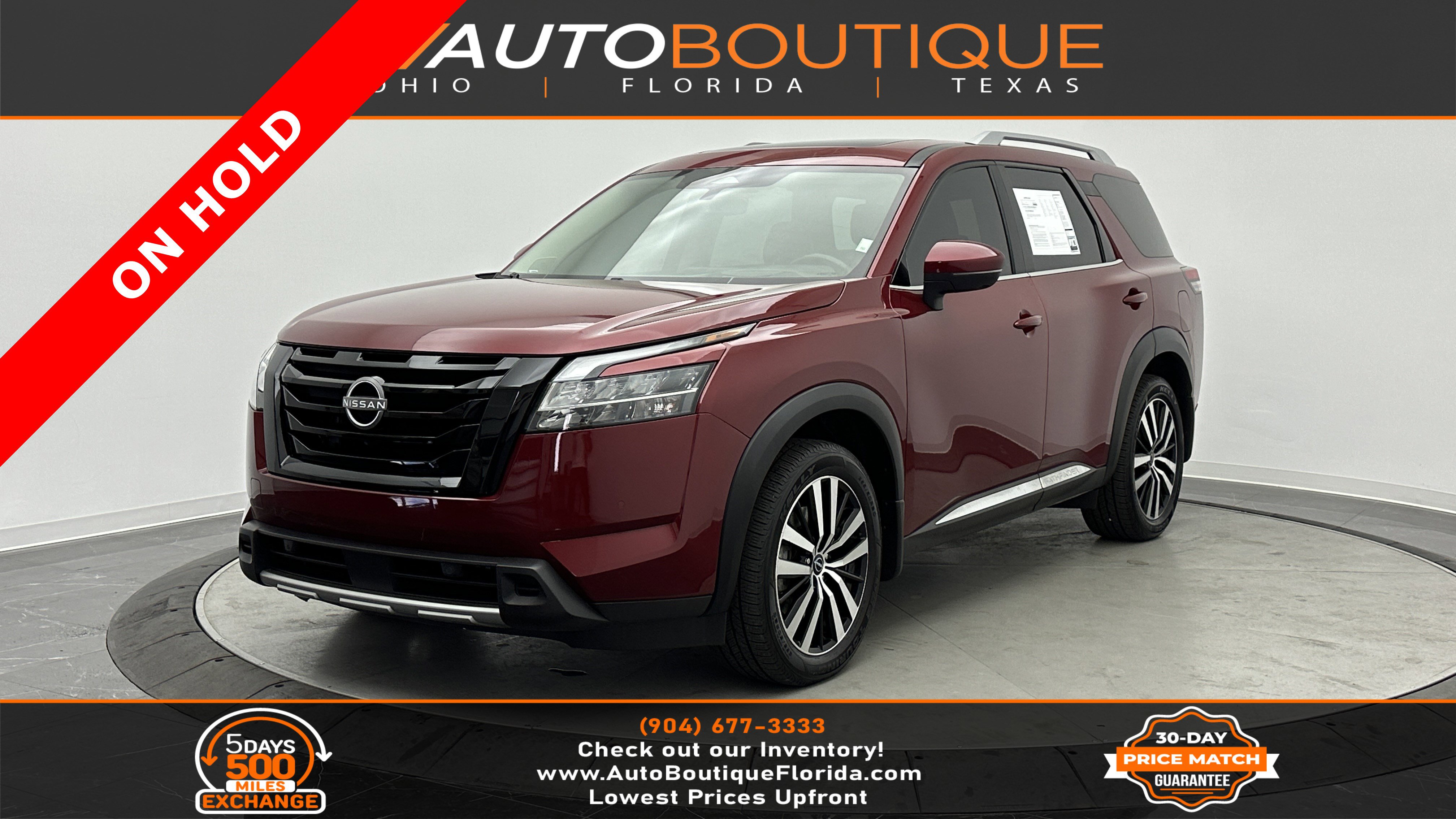 Used 2023 Nissan Pathfinder Platinum w/ Black Appearance Package