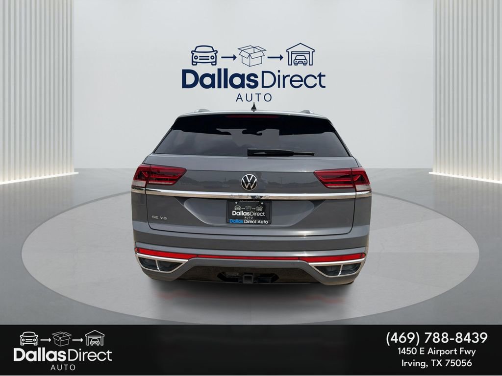 Used 2021 Volkswagen Atlas Cross Sport SE w/ Panoramic Sunroof Package FWD image 7