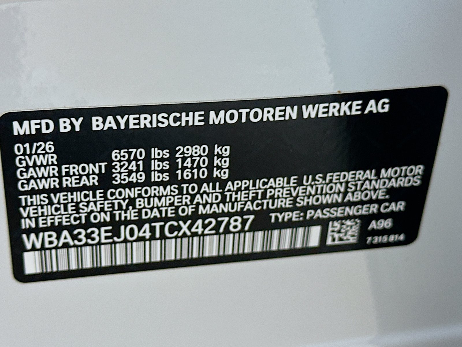 New 2026 BMW 760i xDrive AWD/4WD image 50