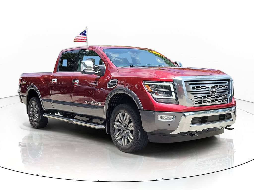 Used 2024 Nissan Titan Platinum Reserve w/ Moonroof Package AWD/4WD video 2