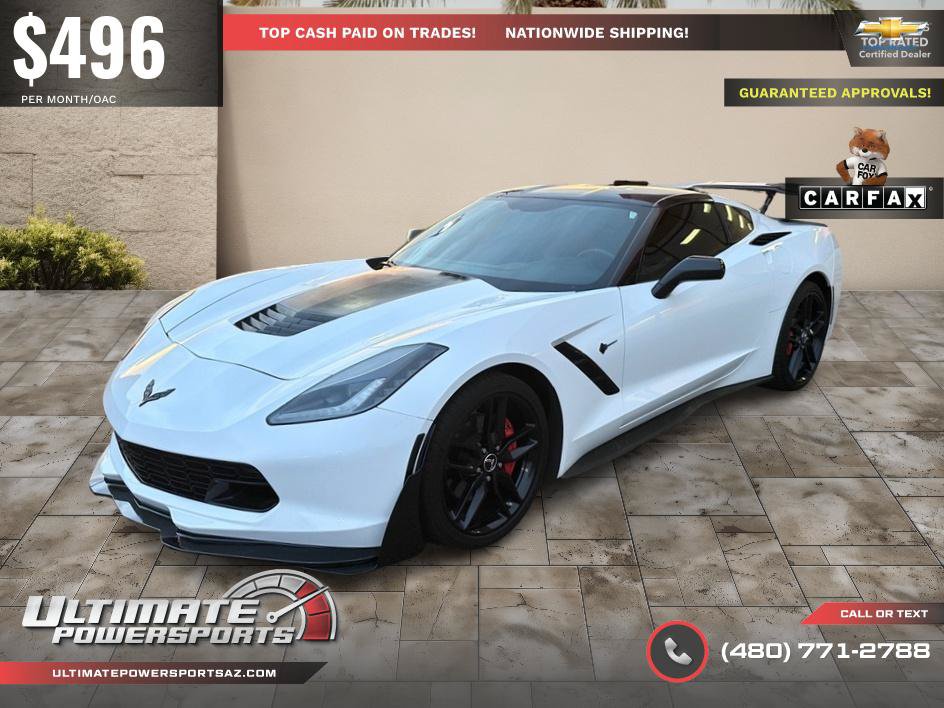 Used 2015 Chevrolet Corvette Stingray Coupe w/ ZF1 Appearance Package RWD image 68