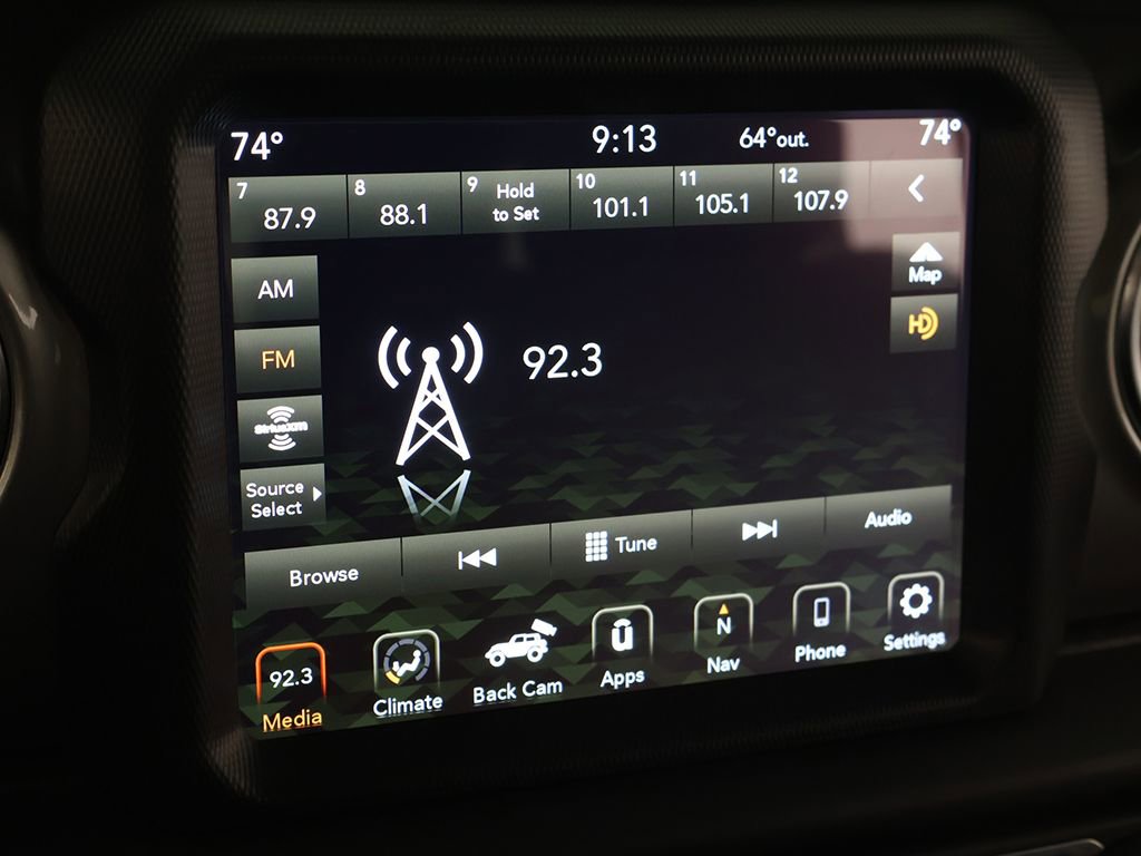 Used 2021 Jeep Wrangler Unlimited Sahara w/ Uconnect 4C Nav & Sound Group AWD/4WD image 38