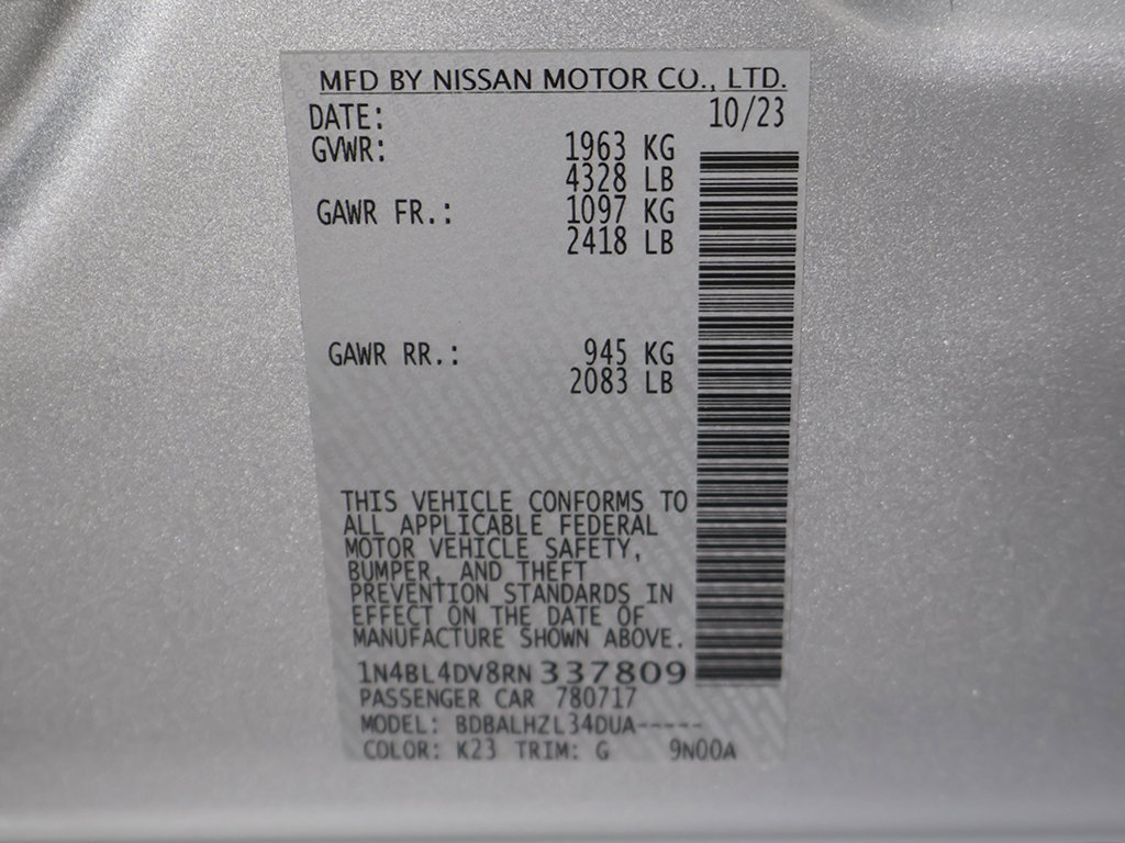 Used 2024 Nissan Altima 2.5 SV FWD image 42