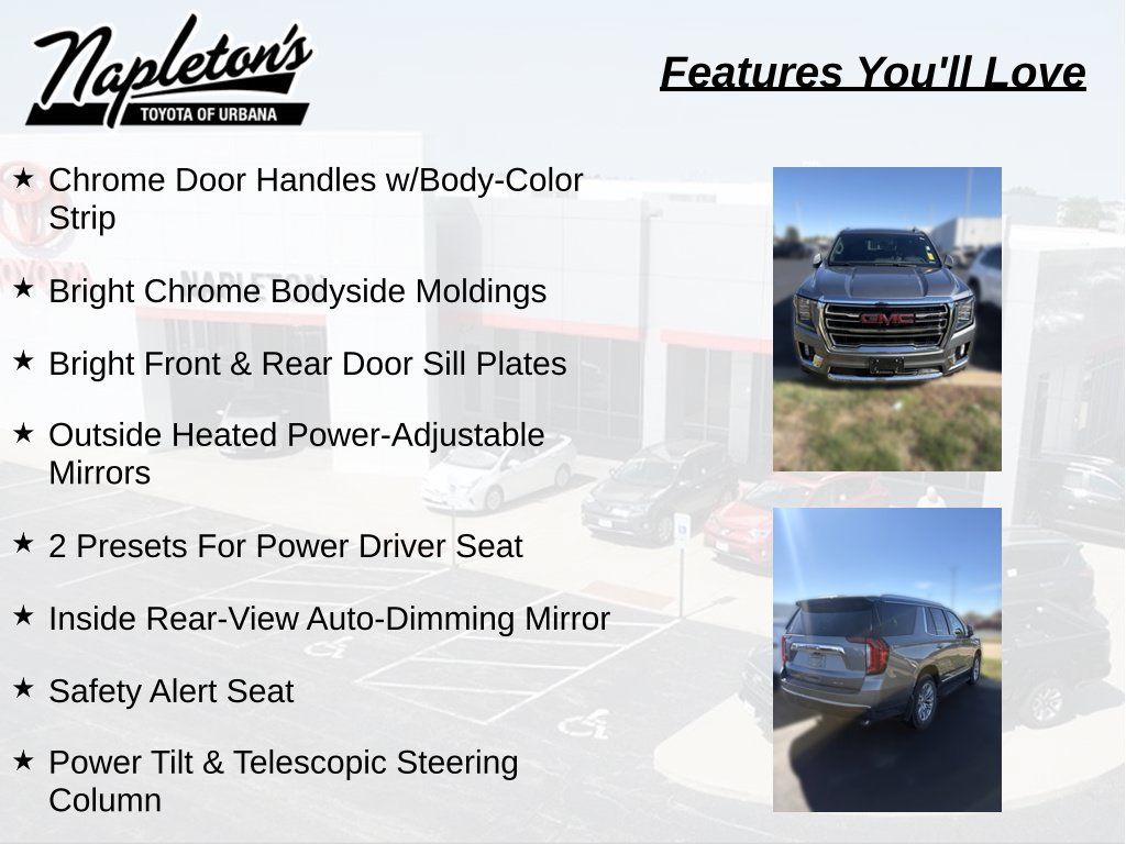 Used 2021 GMC Yukon SLT w/ SLT Premium Package AWD/4WD image 9