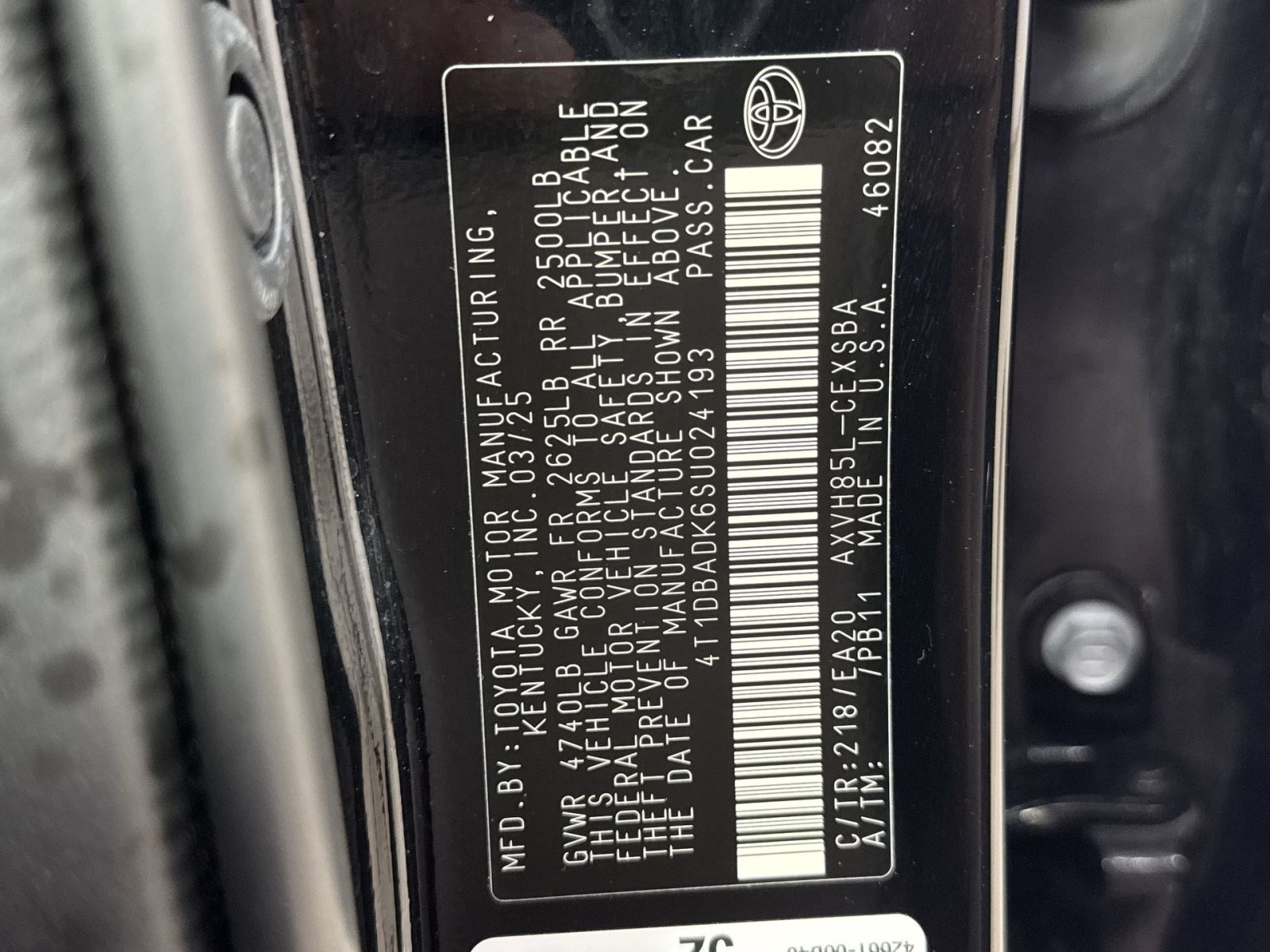 Used 2025 Toyota Camry SE w/ Convenience Package AWD/4WD image 40