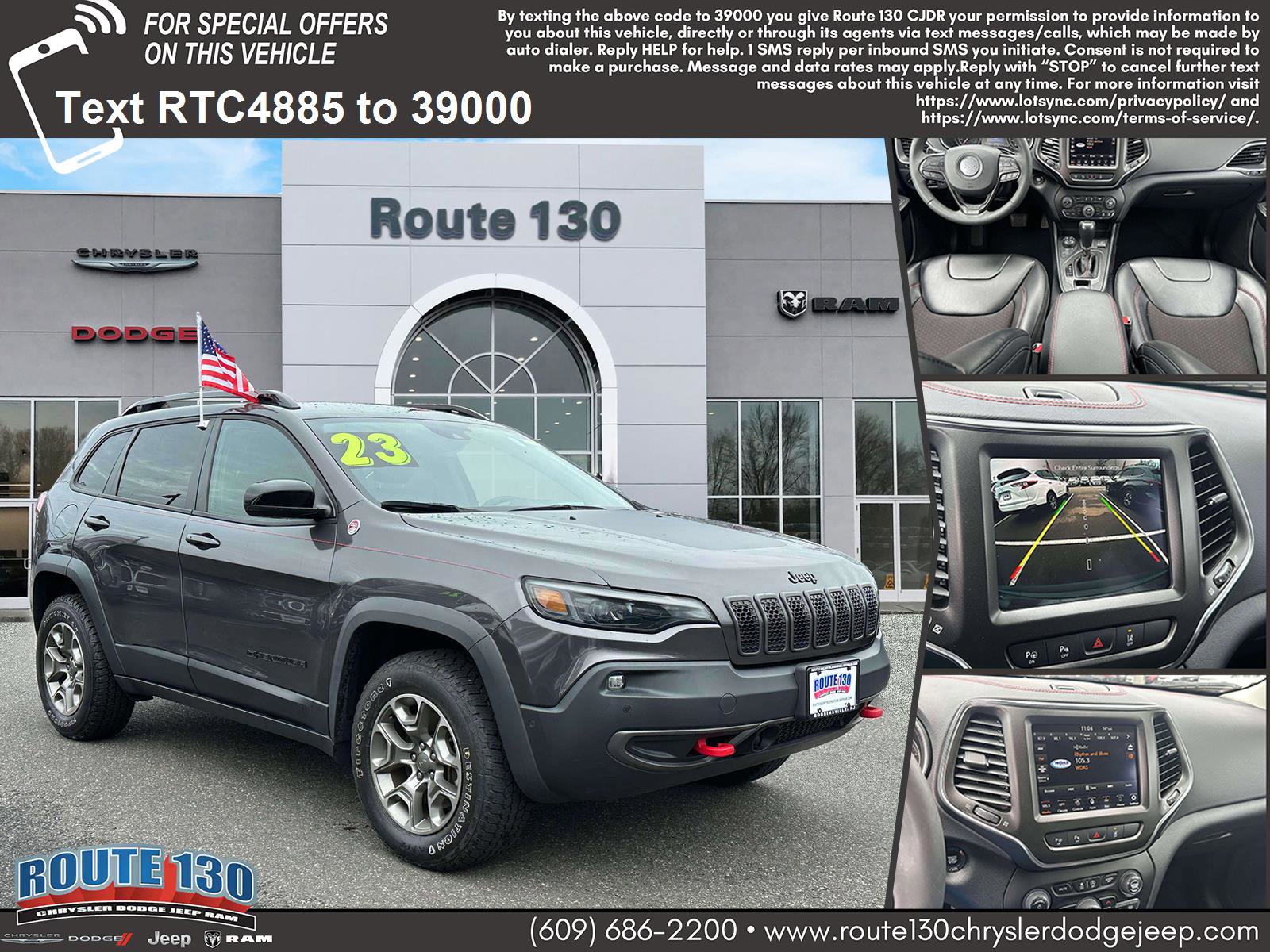 Used 2023 Jeep Cherokee Trailhawk image 1