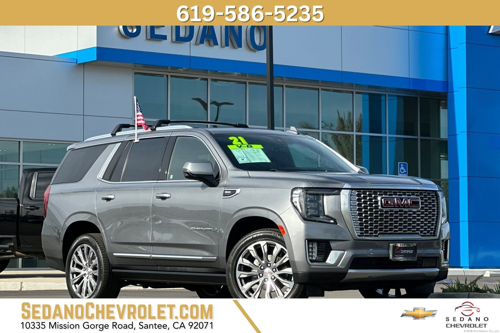 Used 2021 GMC Yukon Denali w/ Denali Ultimate Package AWD/4WD image 1