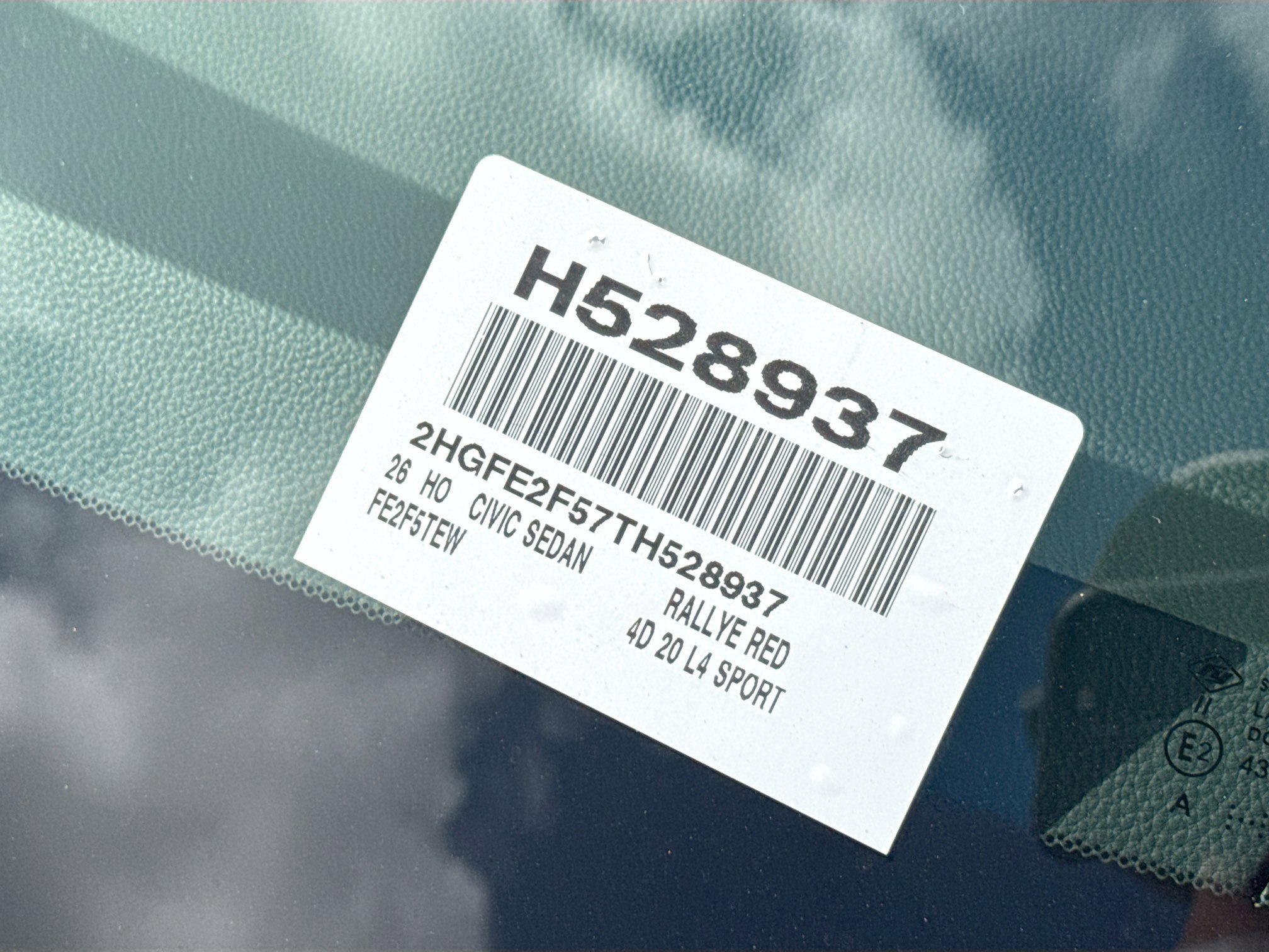 New 2026 Honda Civic Sport image 24