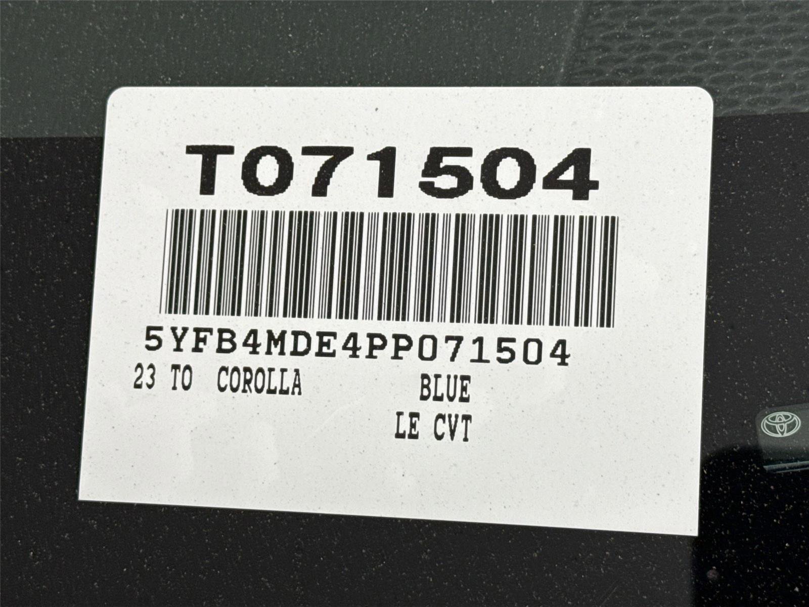 Certified 2023 Toyota Corolla LE w/ LE Premium Package image 44