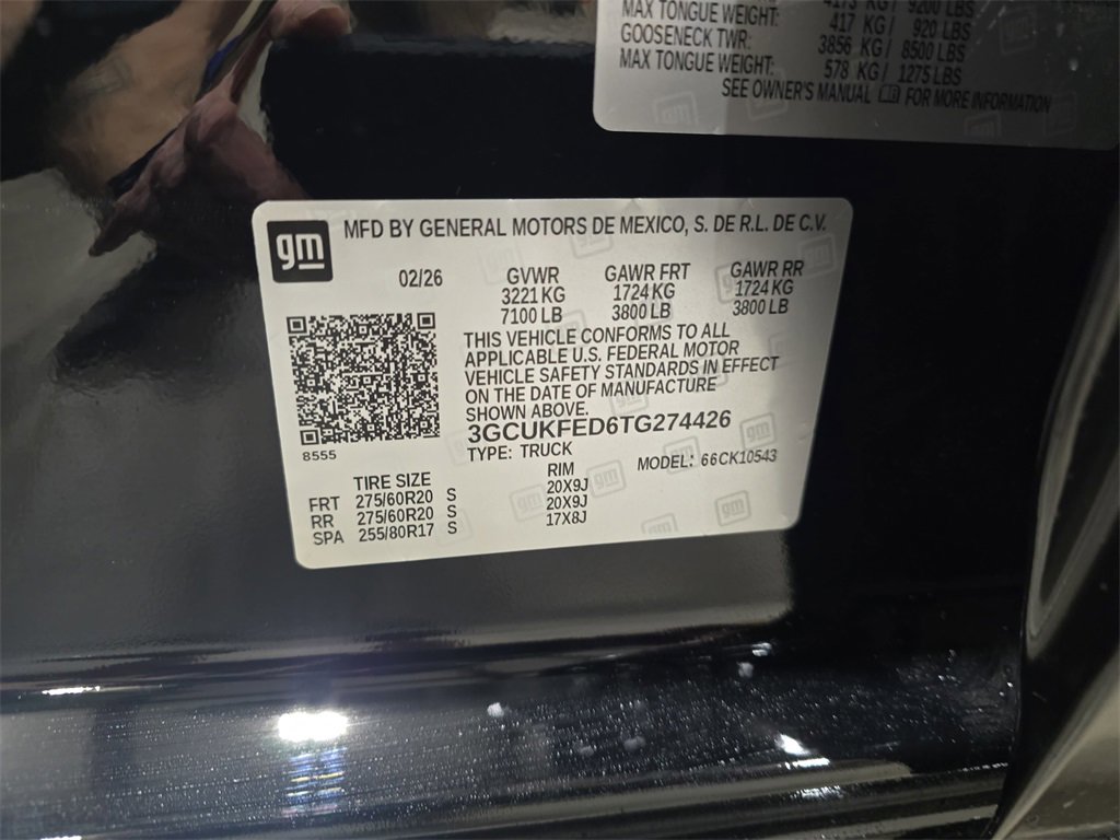 New 2026 Chevrolet Silverado 1500 LT Trail Boss w/ Safety Package image 35