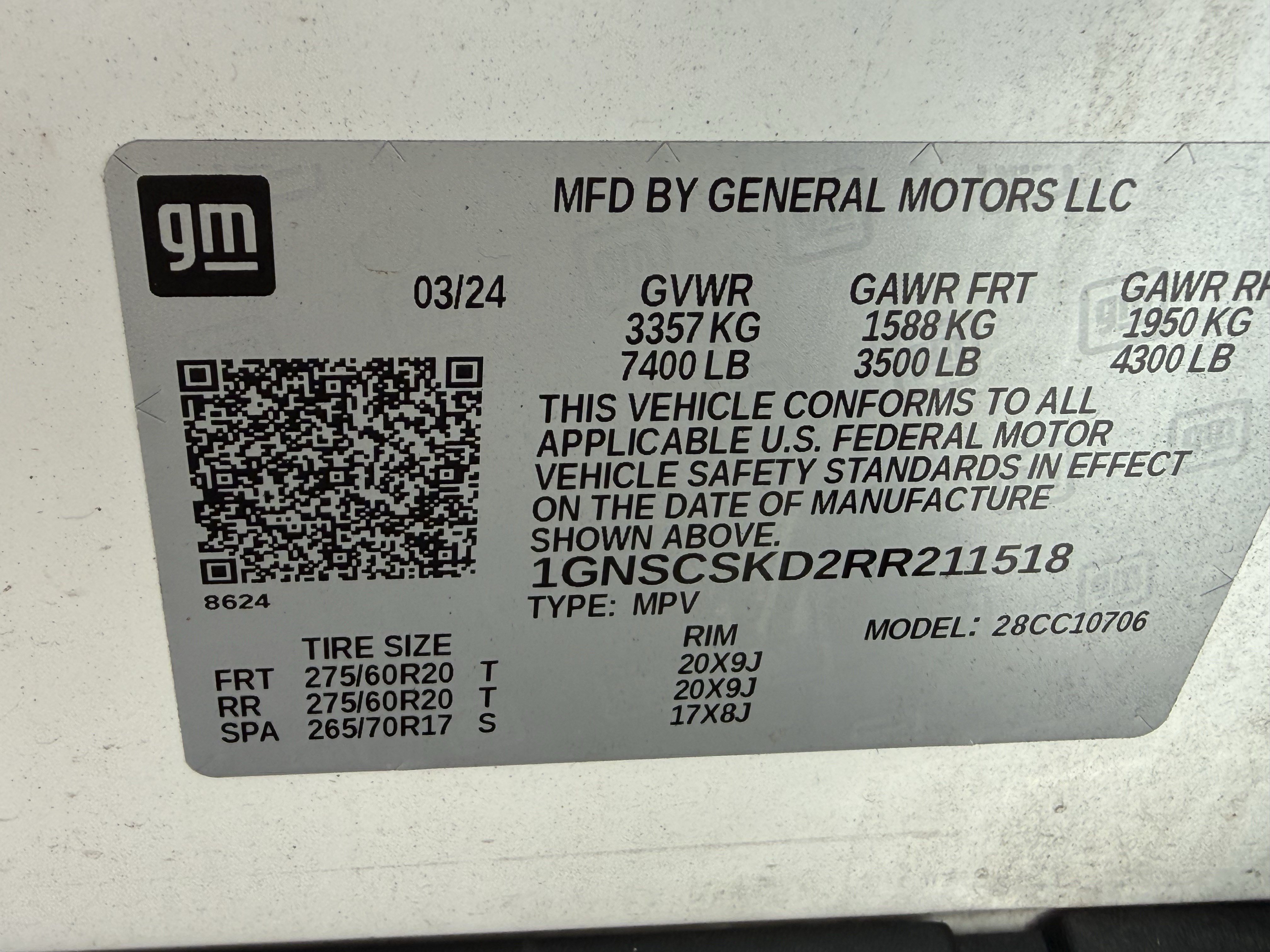 Used 2024 Chevrolet Tahoe Premier RWD image 35