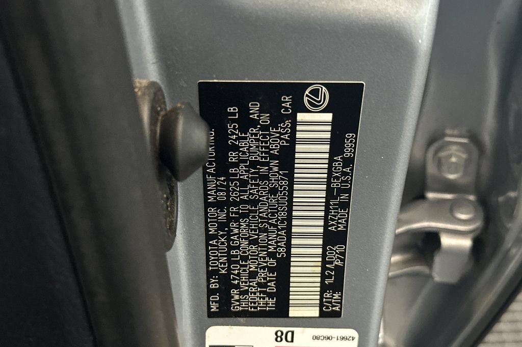 Certified 2025 Lexus ES 300h w/ Premium Package FWD image 28