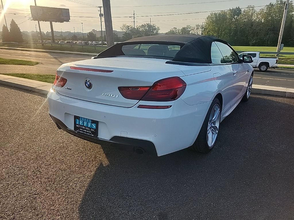 Used 2015 BMW 640i xDrive Convertible AWD/4WD image 4