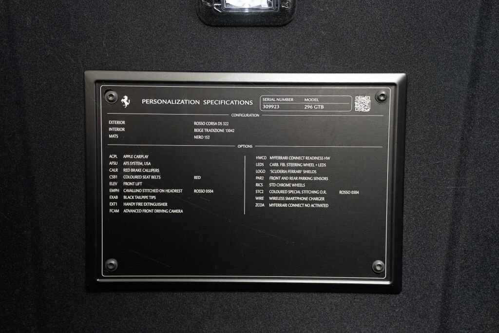 Used 2024 Ferrari 296 GTB image 27