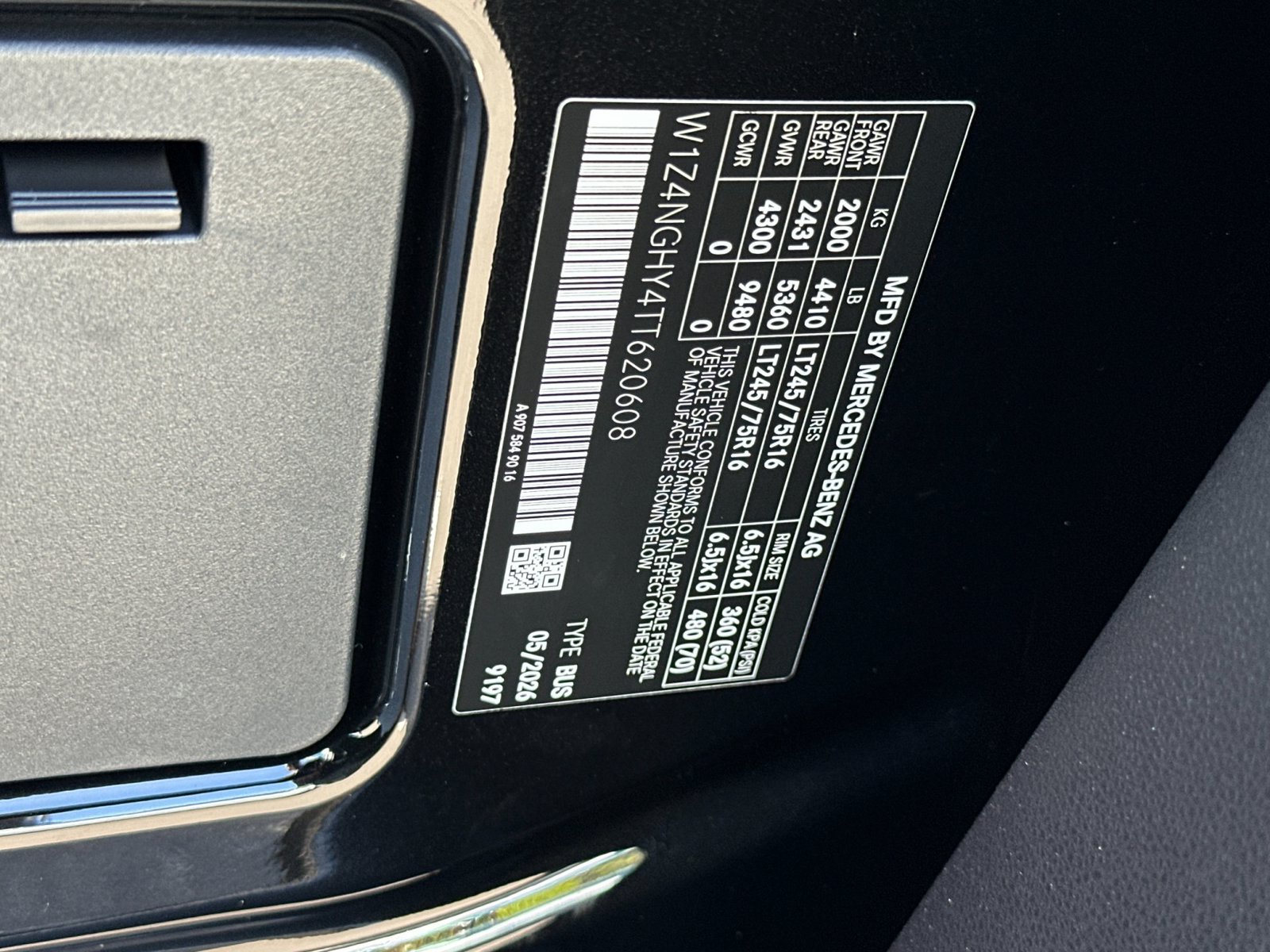 New 2026 Mercedes-Benz Sprinter 2500 image 32