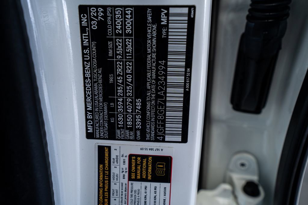 Used 2020 Mercedes-Benz GLS 580 4MATIC w/ E-Active Body Control Package image 65