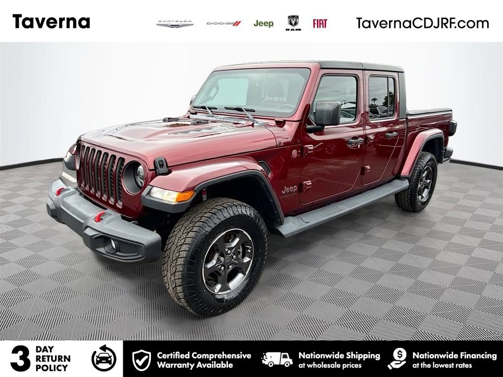 Used 2021 Jeep Gladiator Rubicon AWD/4WD image 1