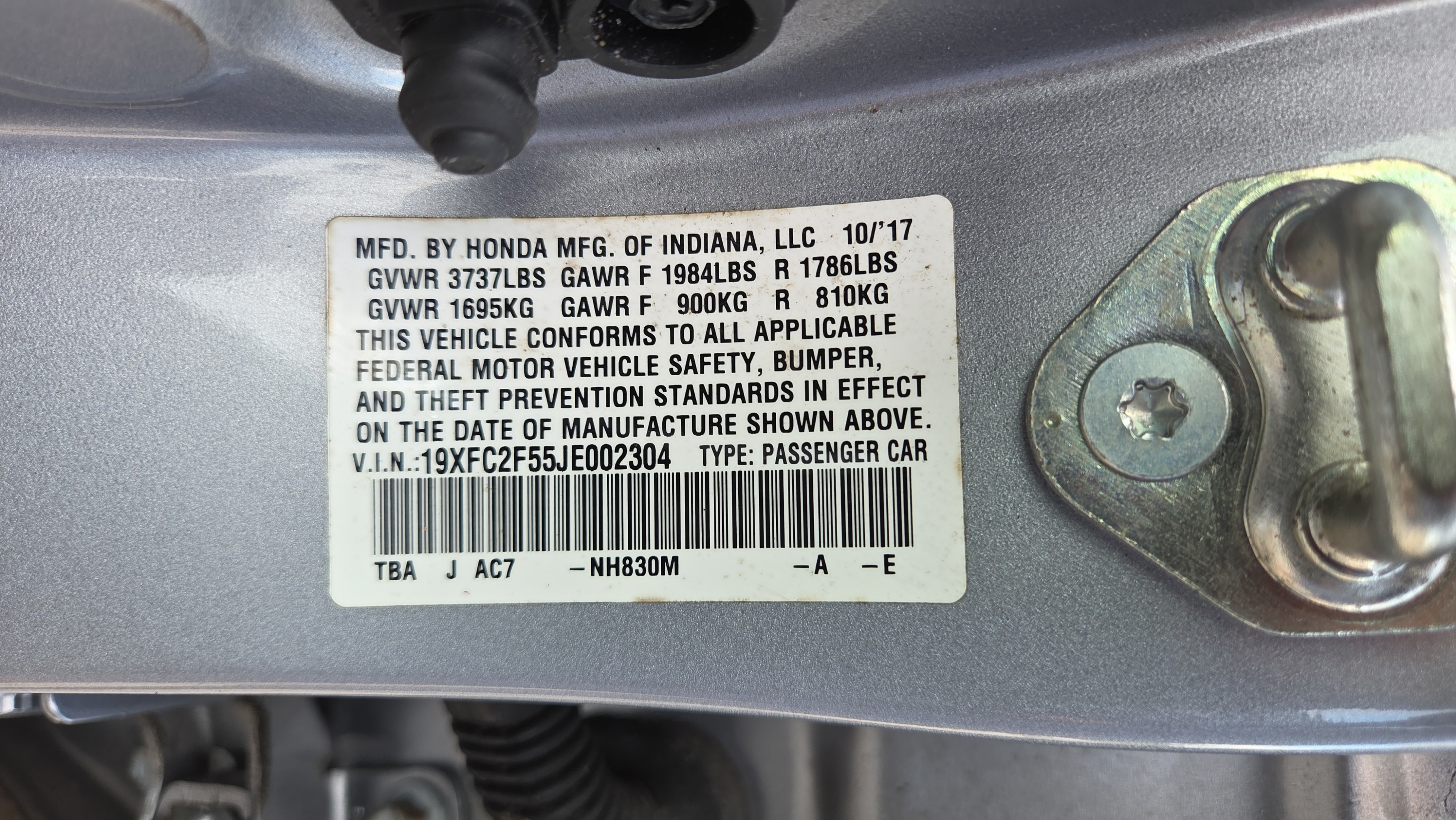 Certified 2018 Honda Civic LX image 24