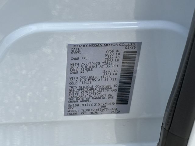 New 2026 Nissan Pathfinder Platinum AWD/4WD image 28
