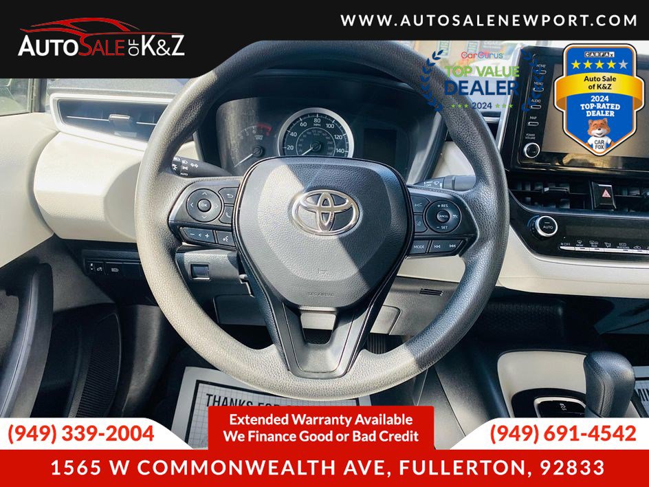 Used 2020 Toyota Corolla LE w/ Carpet Mat Package (TMS) FWD image 23