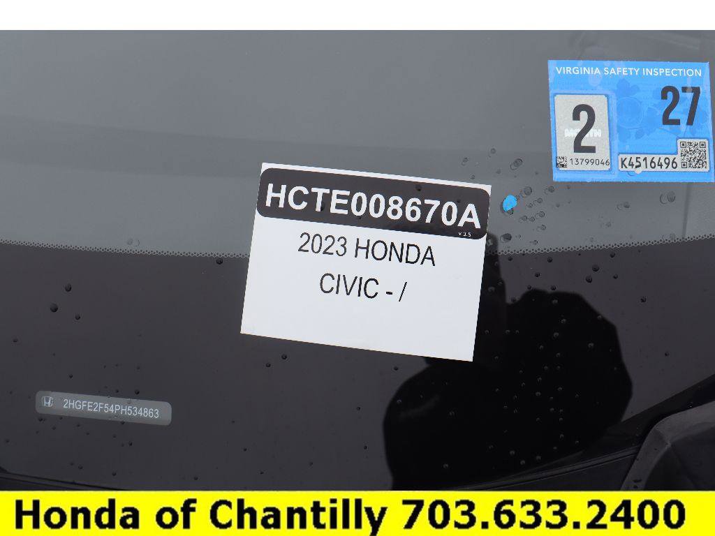 Certified 2023 Honda Civic Sport image 34