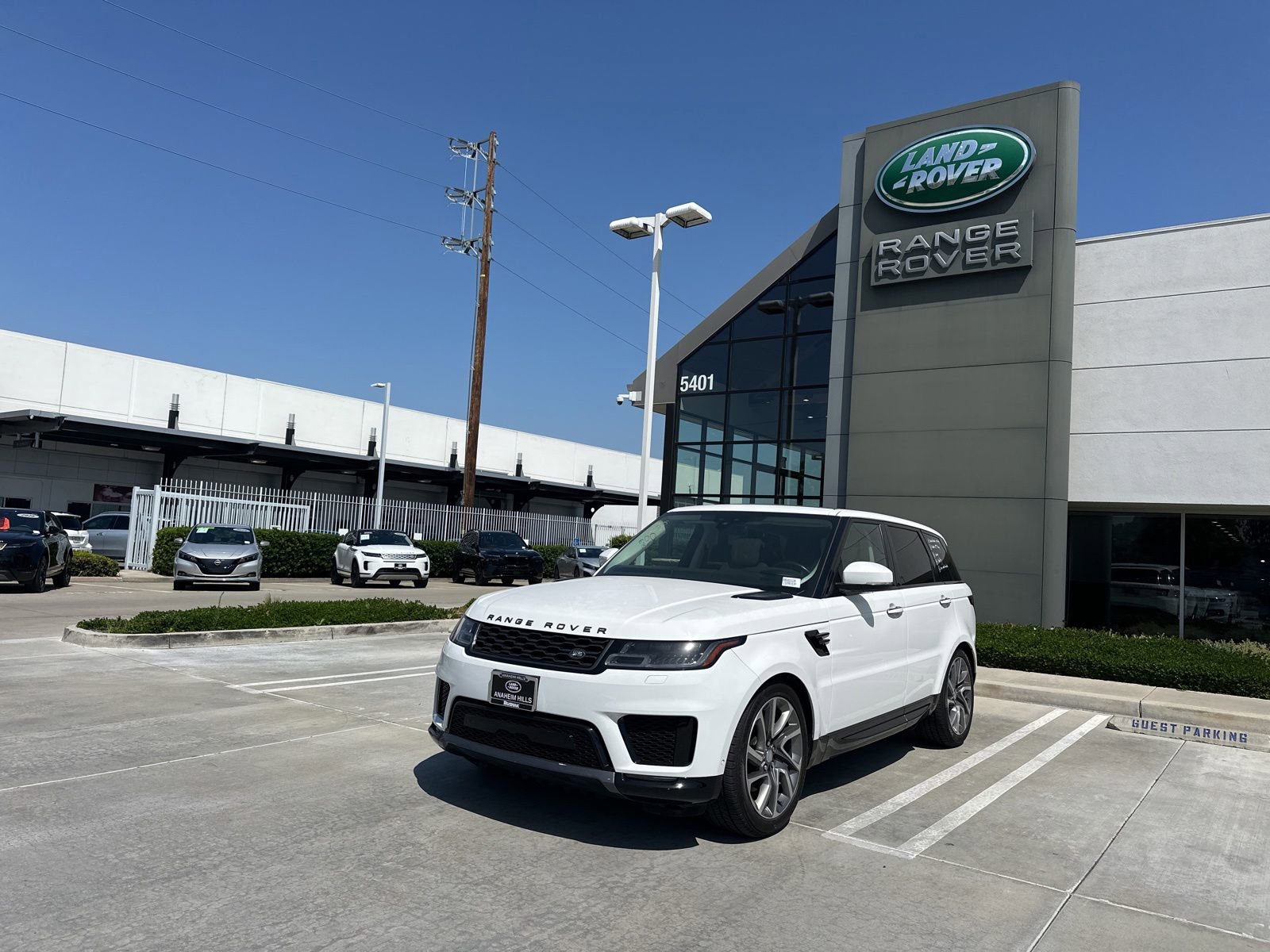 Used 2022 Land Rover Range Rover Sport HSE Silver Edition AWD/4WD image 1