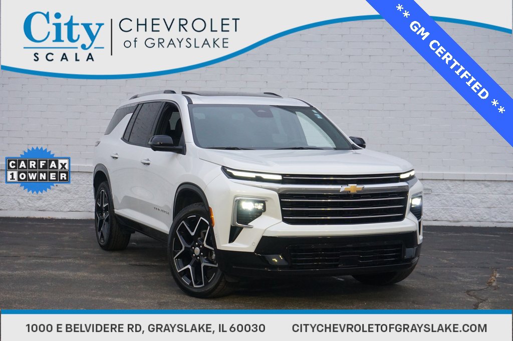 Certified 2025 Chevrolet Traverse High Country image 1