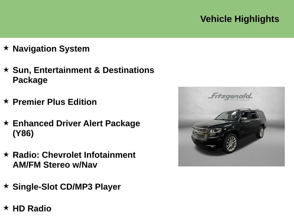 Used 2019 Chevrolet Tahoe Premier w/ Premier Plus Edition AWD/4WD image 9