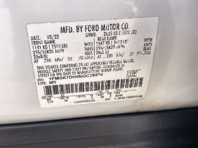 Used 2022 Ford Explorer XLT w/ Equipment Group 202A RWD image 22