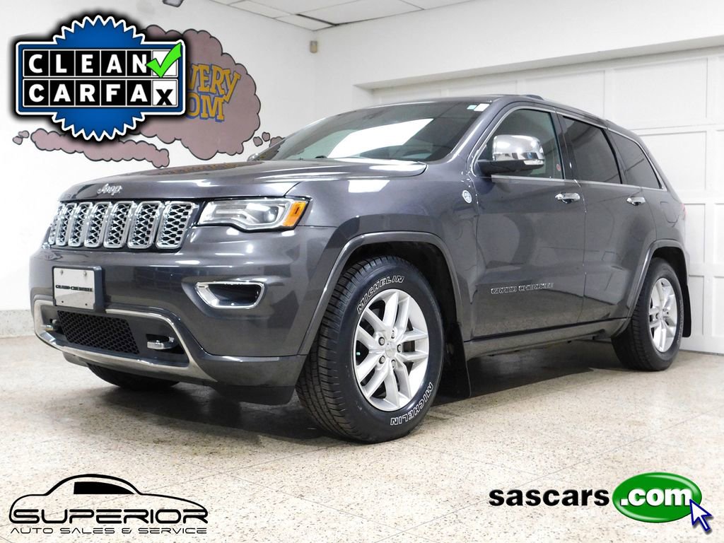 Used 2017 Jeep Grand Cherokee Overland AWD/4WD image 1