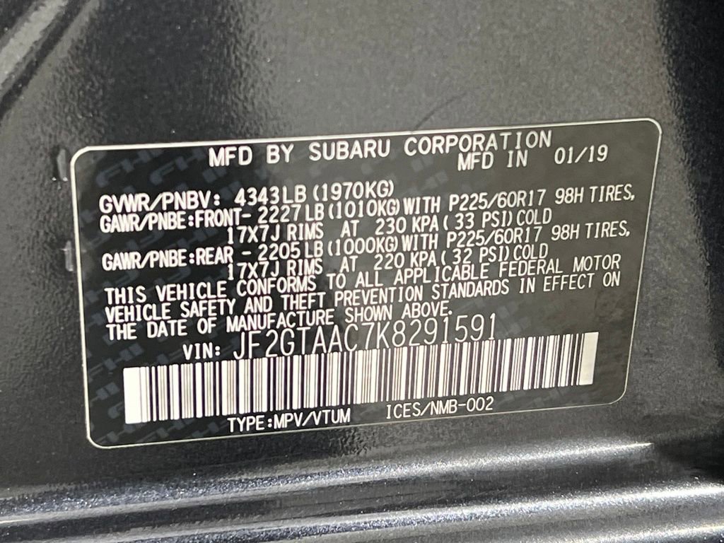 Used 2019 Subaru Crosstrek 2.0i image 35