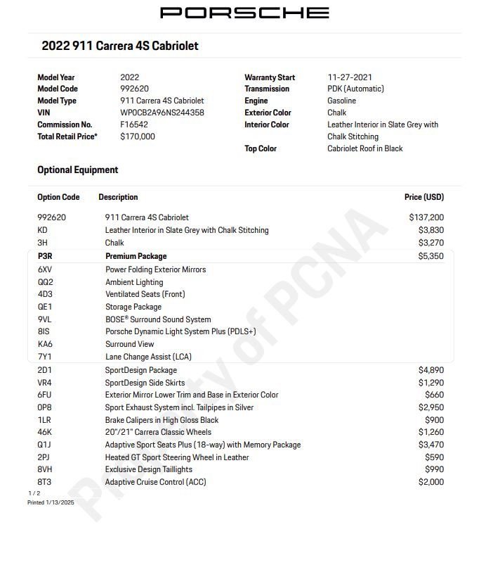Certified 2022 Porsche 911 Carrera 4S image 7