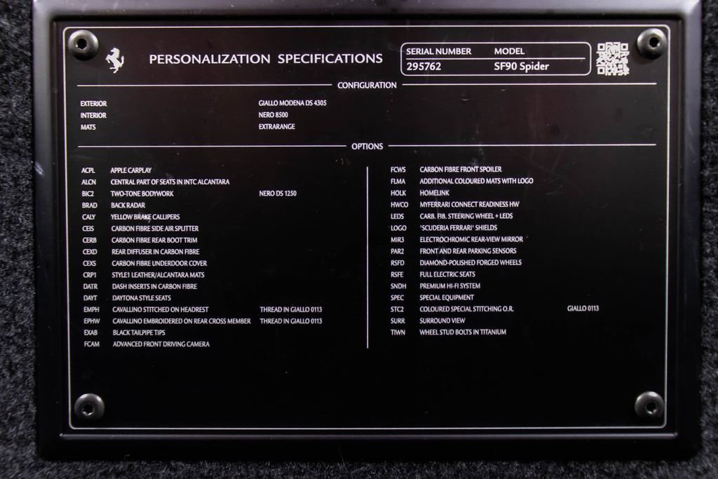 Certified 2023 Ferrari SF90 Spider AWD/4WD image 59