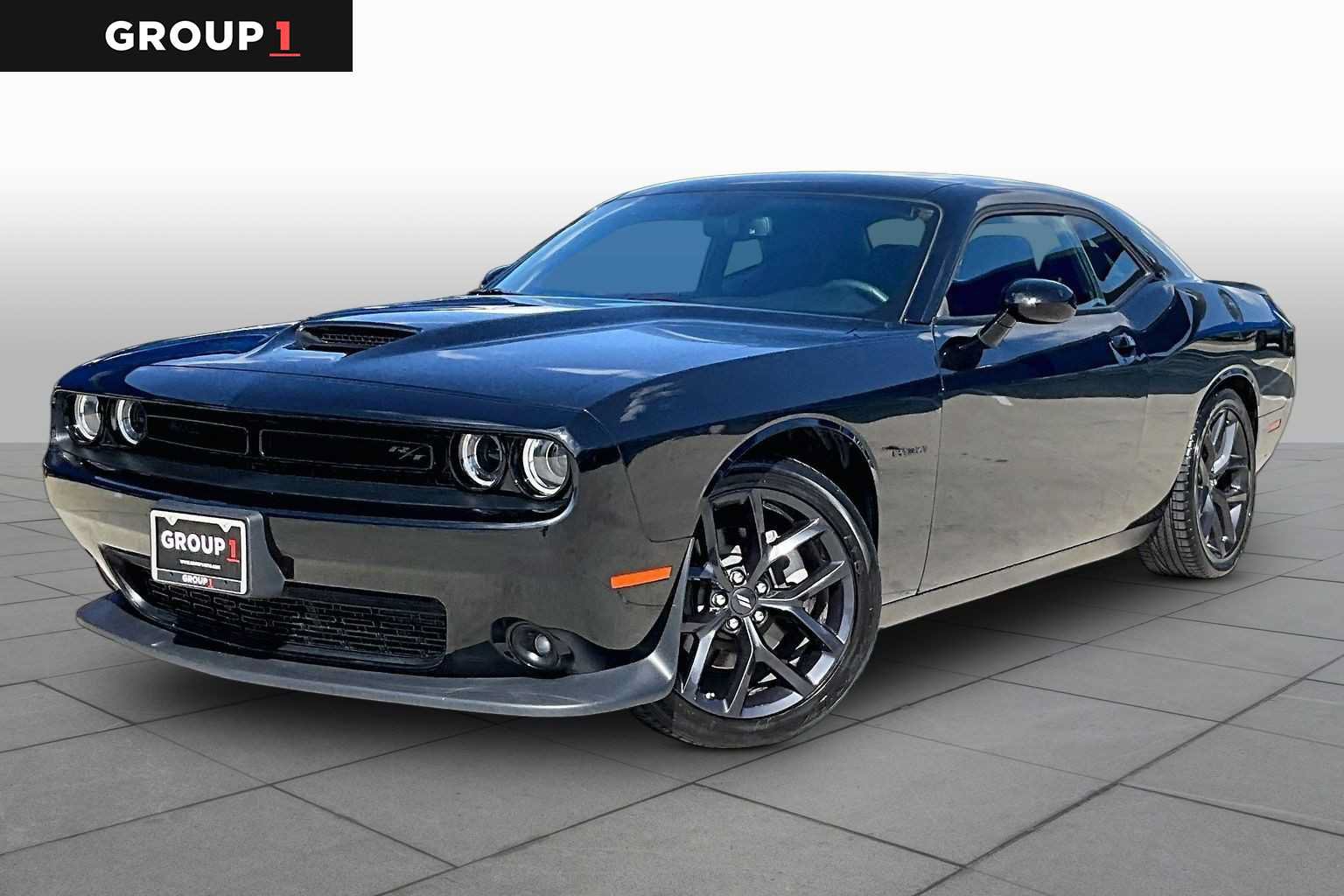 Used 2022 Dodge Challenger R/T w/ Blacktop Package RWD image 1