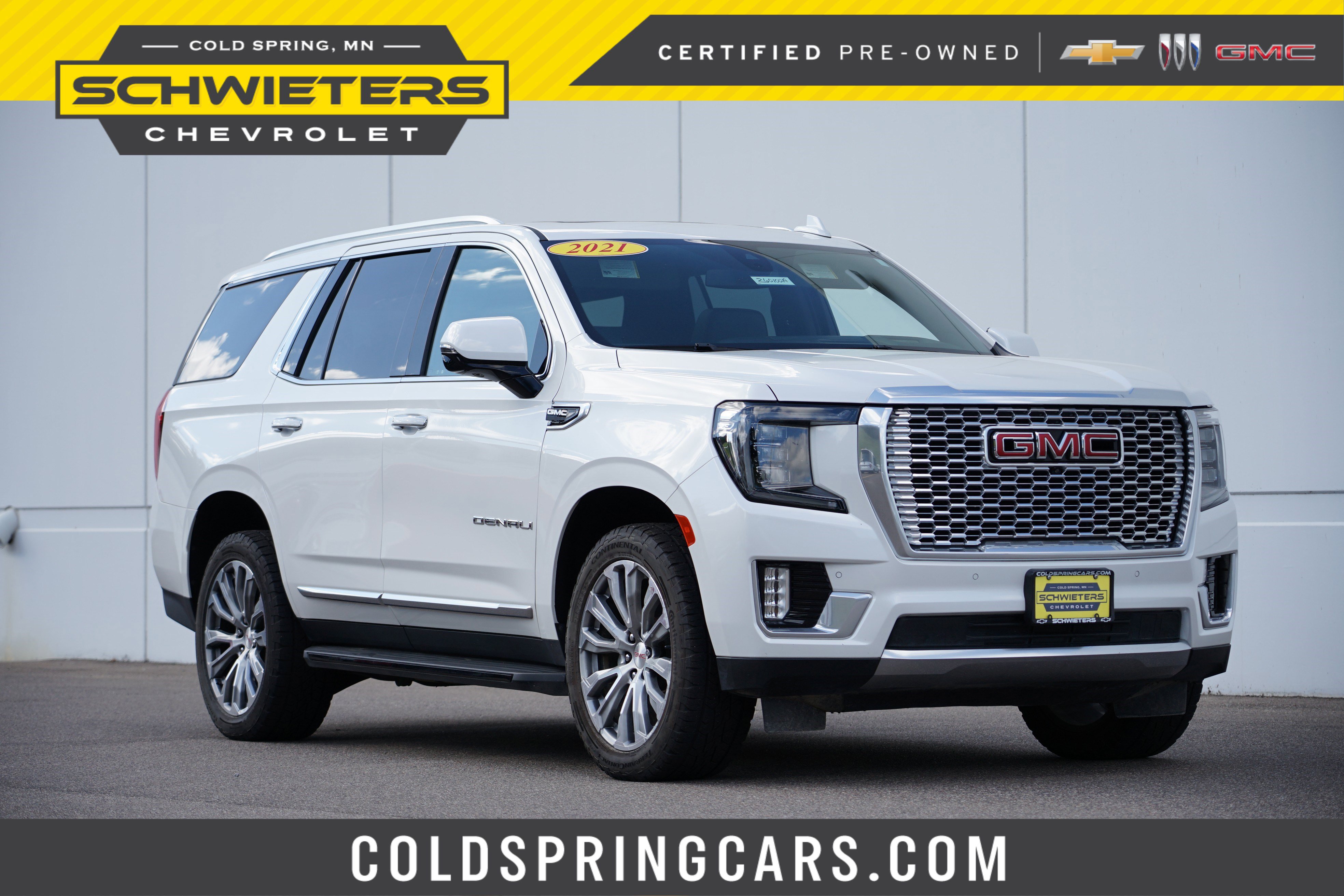 Certified 2021 GMC Yukon Denali