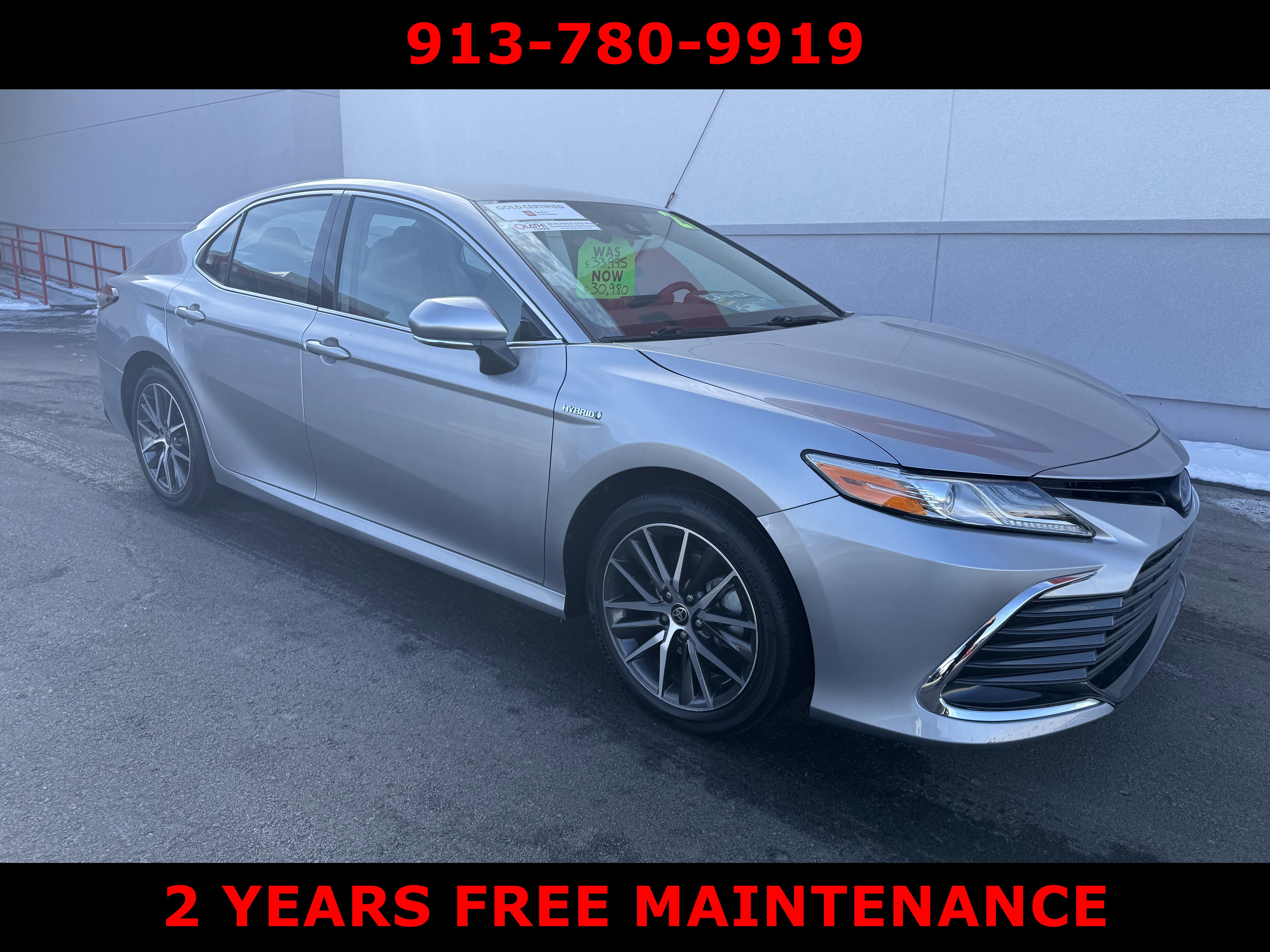 Certified 2021 Toyota Camry XLE w/ Cold Weather Package image 2