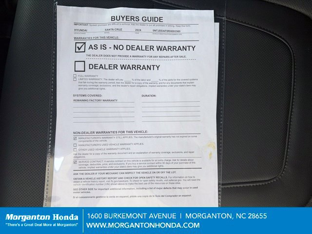 Used 2024 Hyundai Santa Cruz XRT AWD/4WD image 32