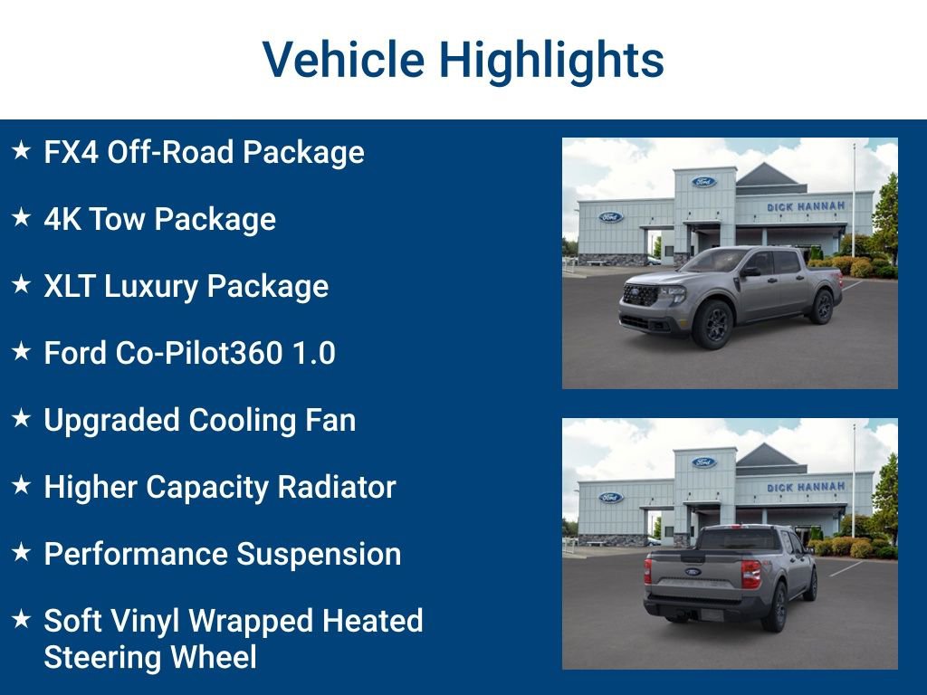 New 2025 Ford Maverick XLT w/ XLT Luxury Package image 3