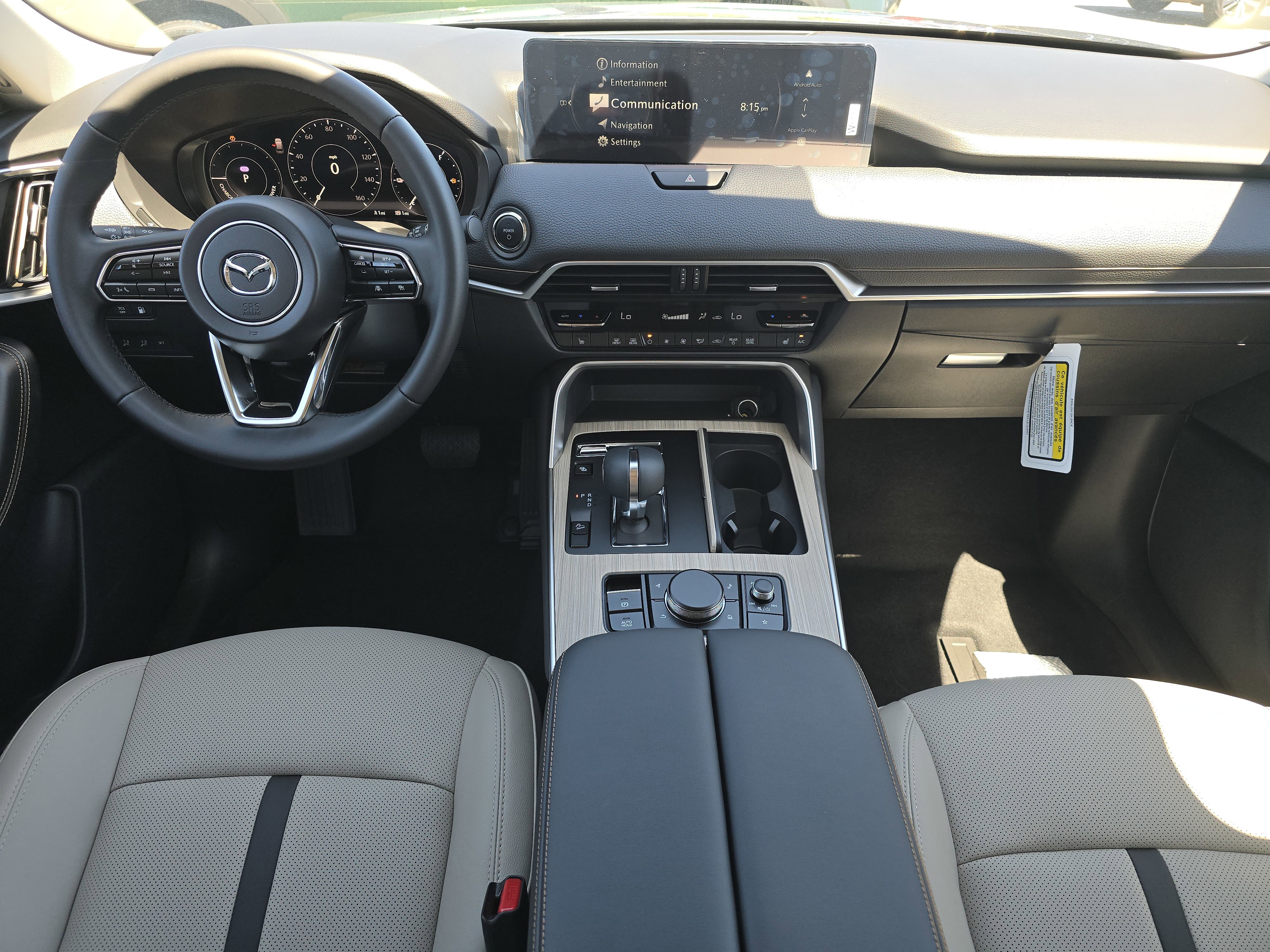 Certified 2025 MAZDA CX-70 Plug-In Hybrid w/ Premium Pkg image 8