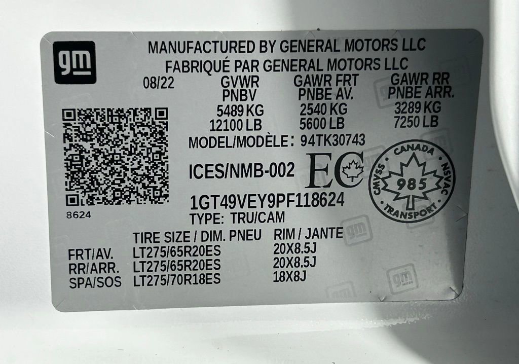 Used 2023 GMC Sierra 3500 AT4 image 38