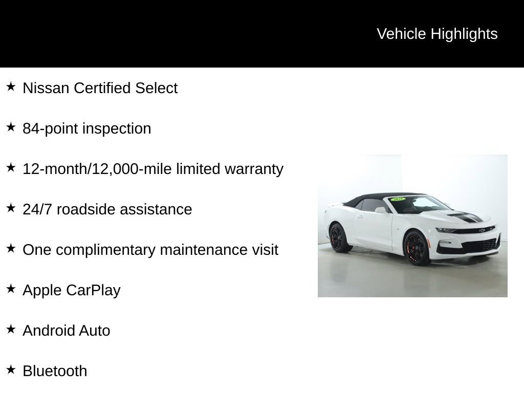 Used 2021 Chevrolet Camaro SS image 3