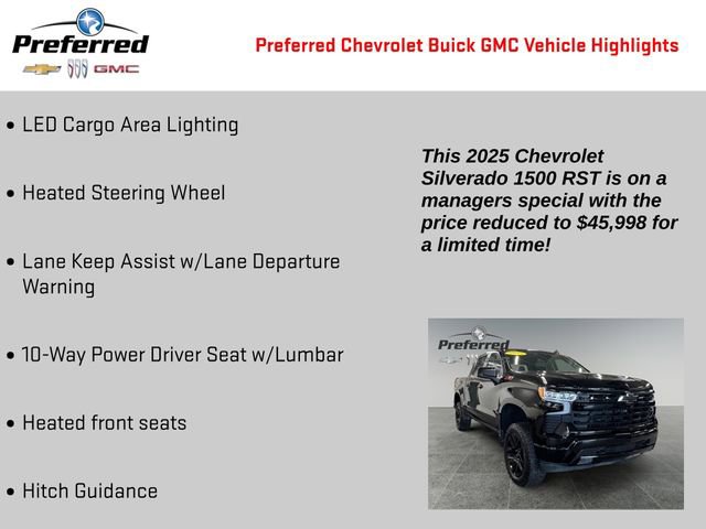 Used 2025 Chevrolet Silverado 1500 RST w/ Z71 Off-Road Package image 6