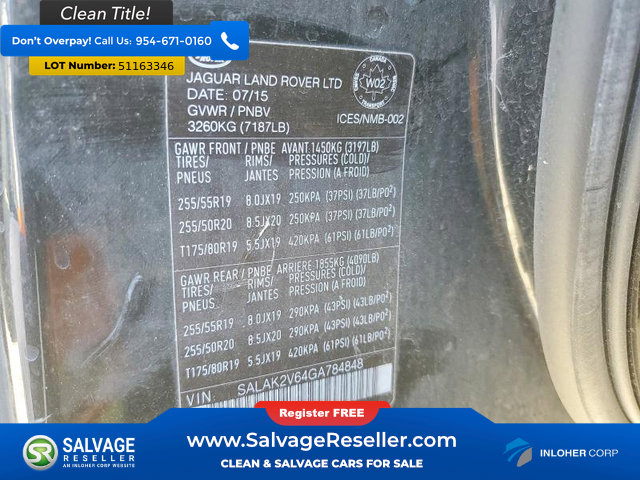 Used 2016 Land Rover LR4 HSE LUX AWD/4WD image 17