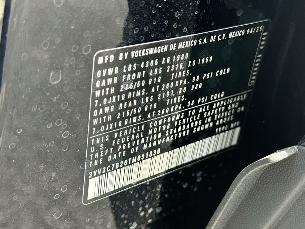 New 2026 Volkswagen Taos SE FWD image 29