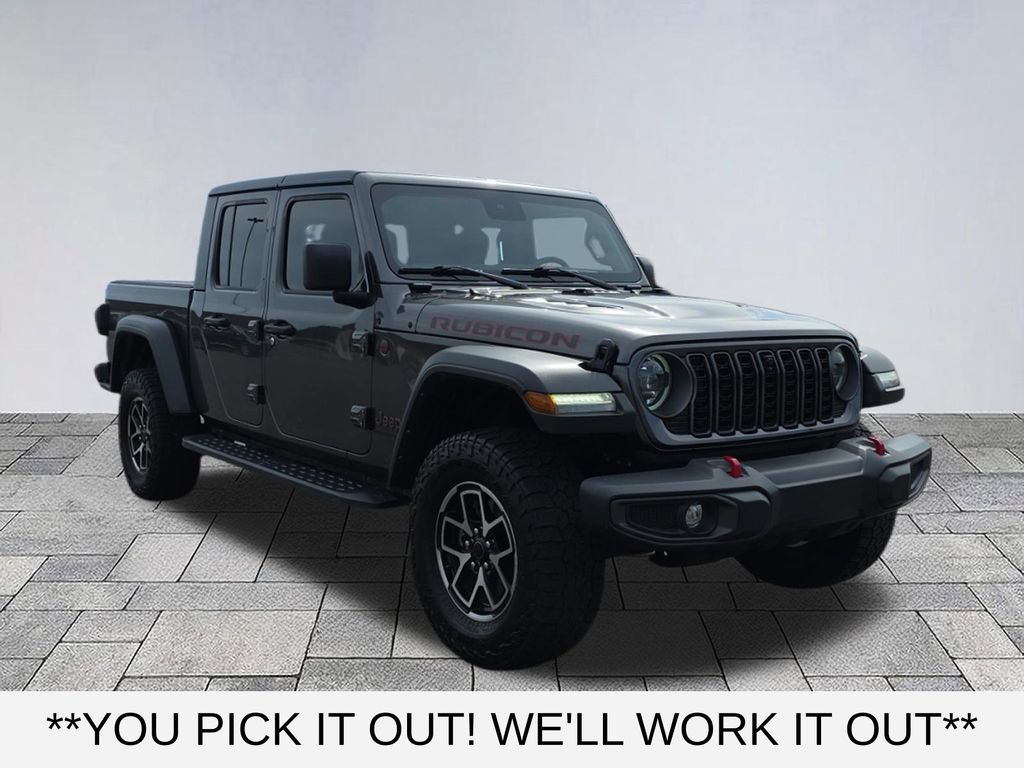 Used 2024 Jeep Gladiator Rubicon w/ Technology Group AWD/4WD 360° Tour